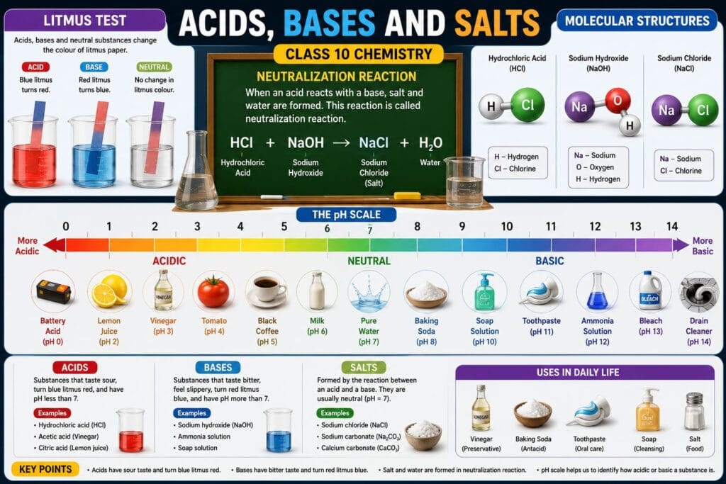 Acids, Bases and Salts